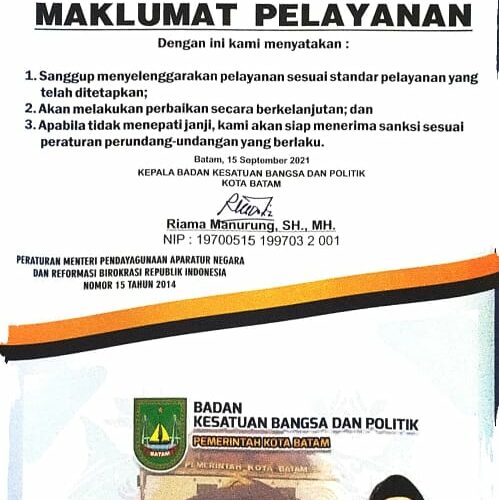 Badan Kesatuan Bangsa And Politik 